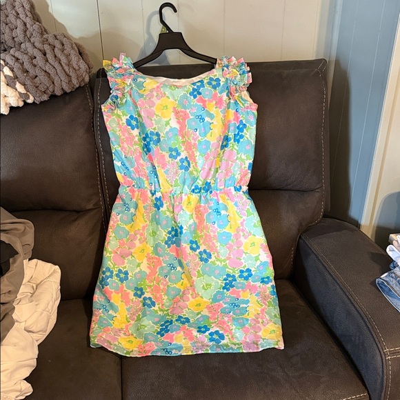 Lilly Pulitzer Leaf Print Top - Green and Aqua - Picture 3 of 3